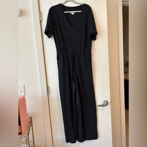 Pact black jumpsuit size medium